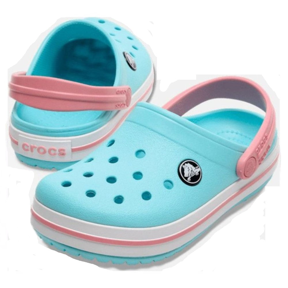 Crocs Kids Color Azul Claro Rosado