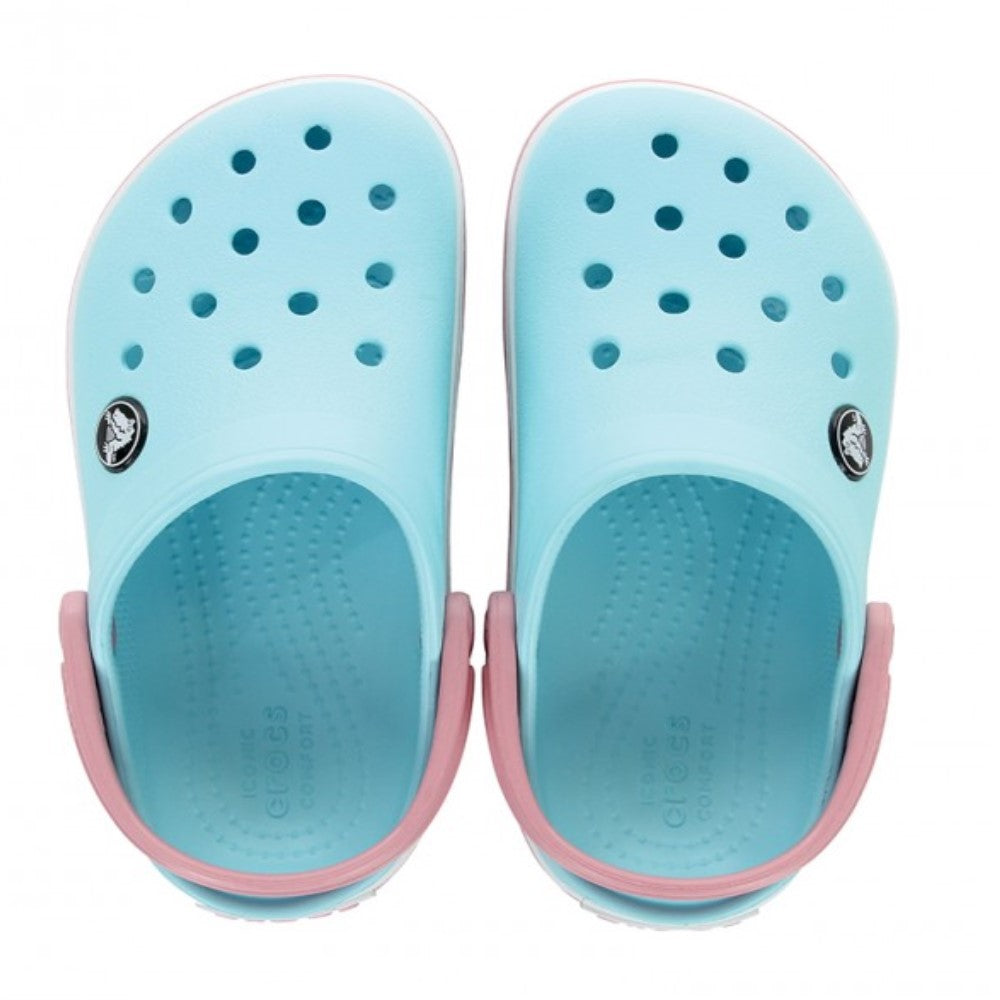 Crocs Kids Color Azul Claro Rosado