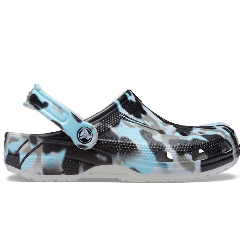 Crocs Spray Camo Color Azul Negro