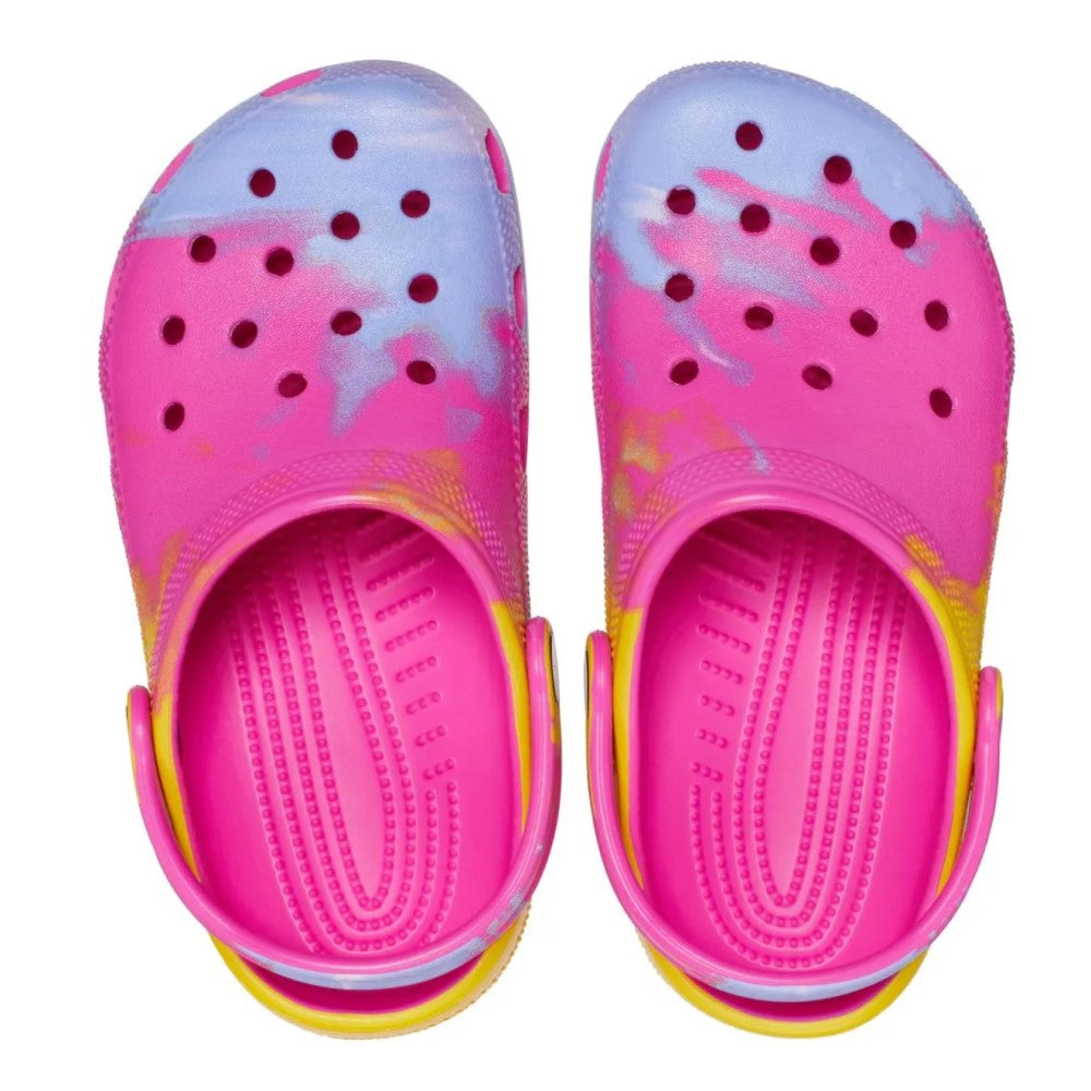 Crocs Kids Color Rosado Amarillo Morado