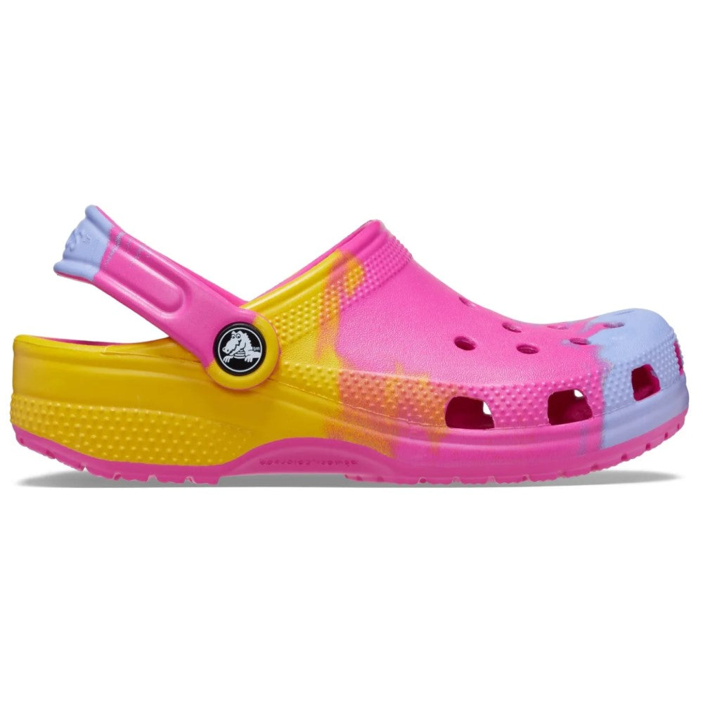 Crocs Kids Color Rosado Amarillo Morado