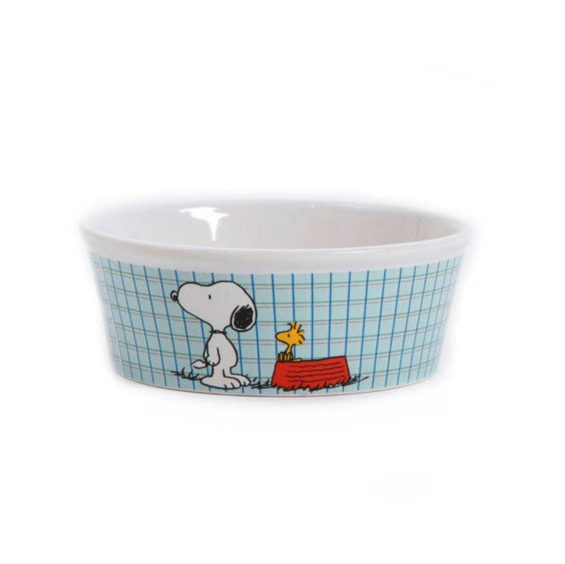 Bowl de Comida para Mascota Snoopy y Woodstock 13cm - Madison Center
