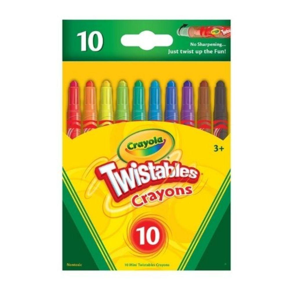 Crayola Creyones Mini Twistables 10 Piezas - Madison Center