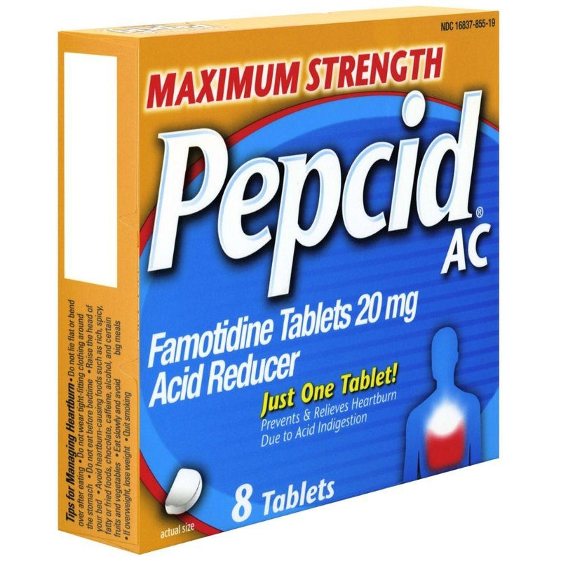 Pepcid AC Maximum Strength Famotidine 20 mg 75 Und