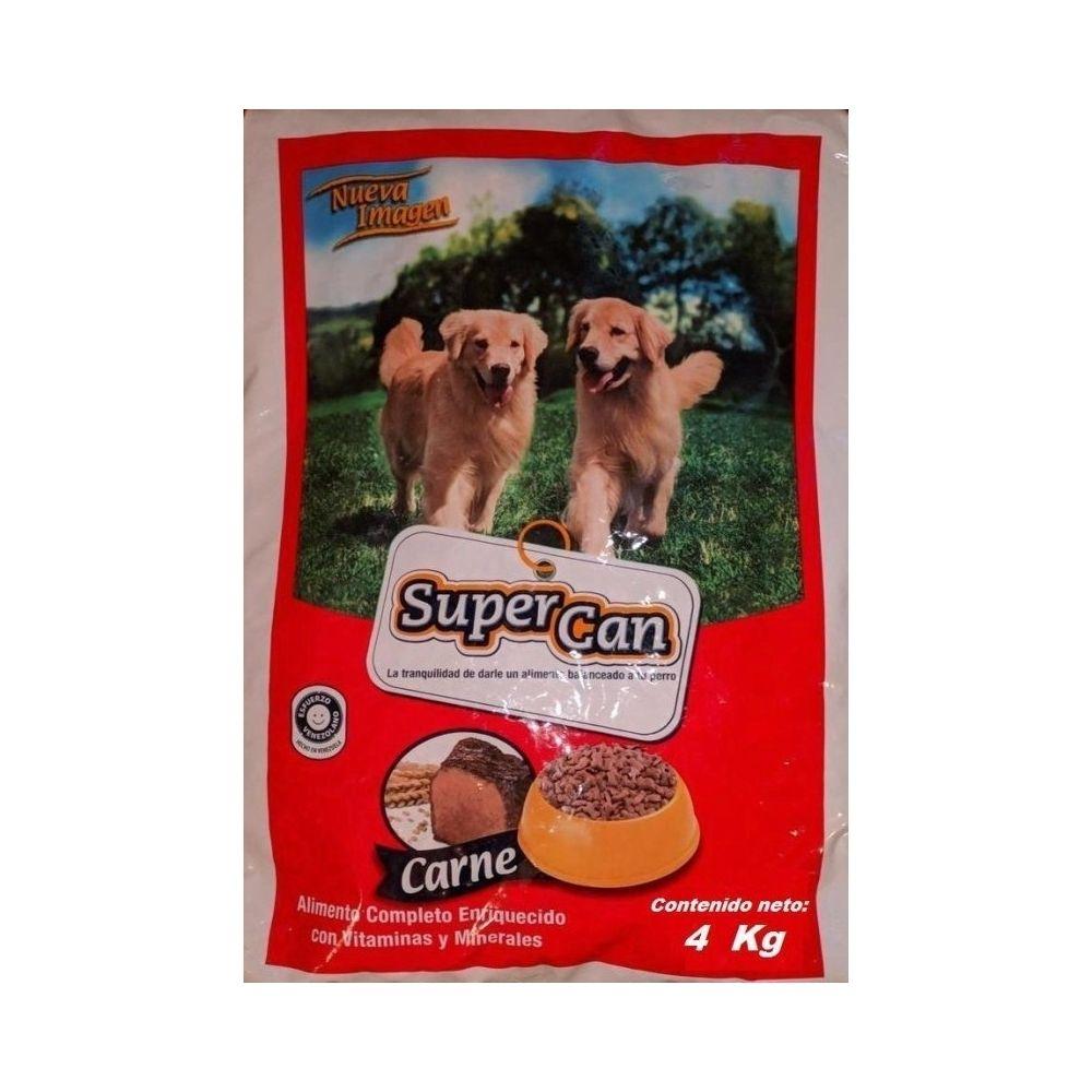 Super Can Adultos Carne  Nacional 4 kg