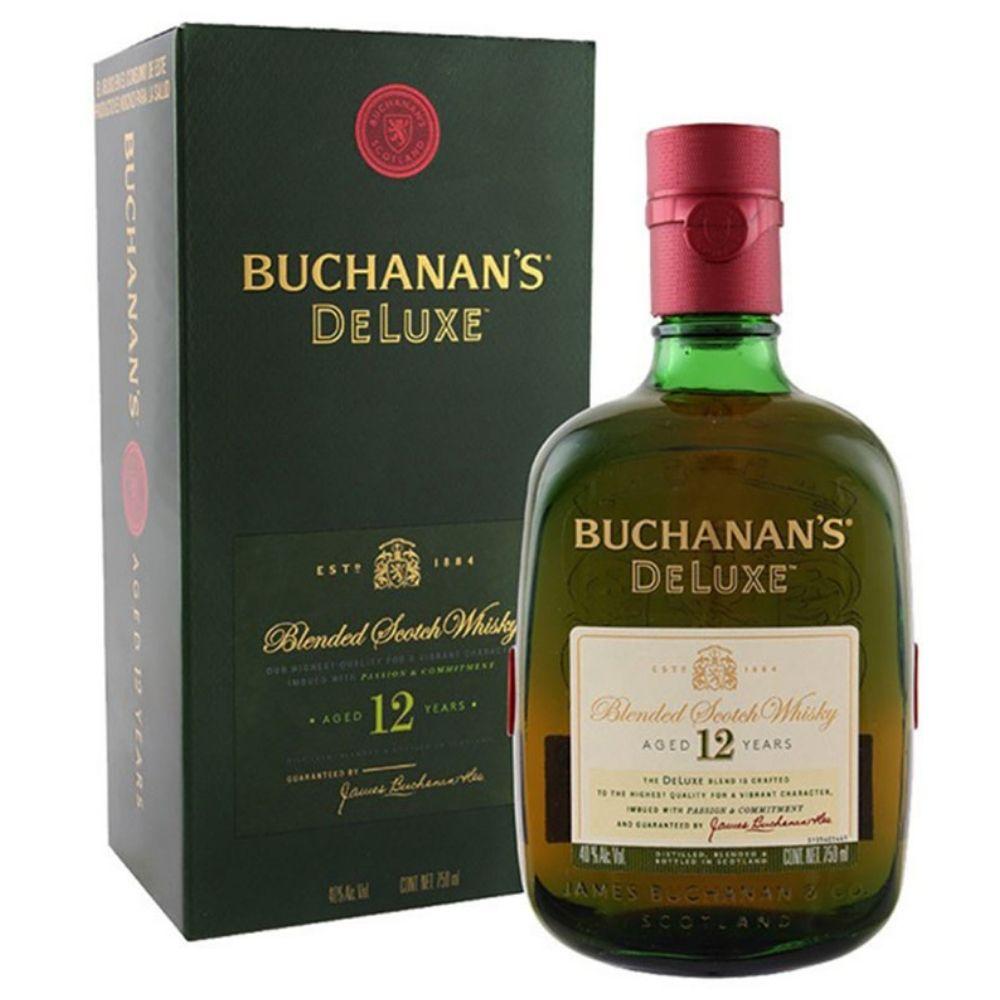 Whisky Buchanan's DeLuxe 12 Años Caja de 12 Botellas de 750 ml