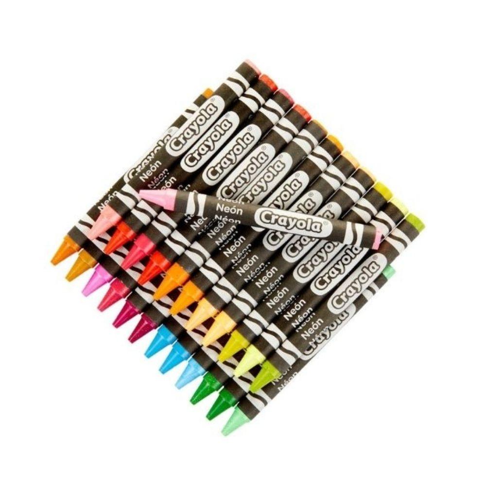Crayola Creyones Neon 24 Piezas - Madison Center