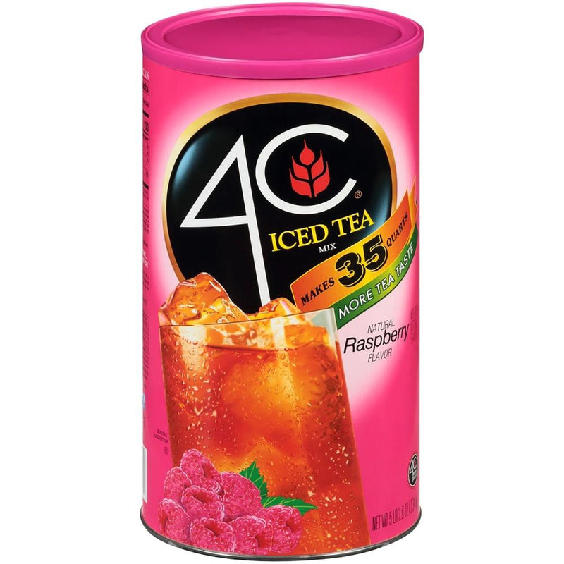 Iced Tea Mix 4C Natural Raspberry Te 2.34Kg