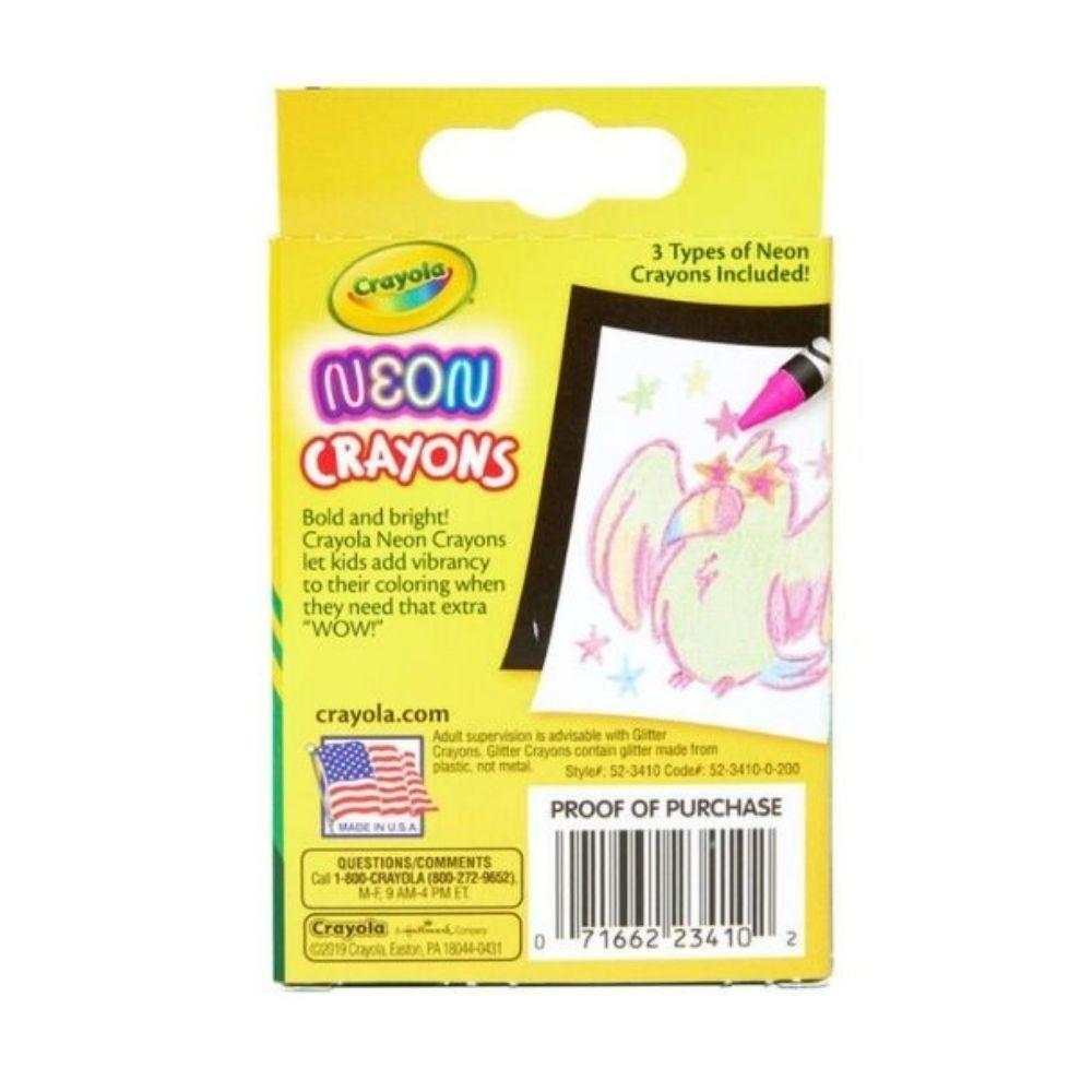 Crayola Creyones Neon 24 Piezas - Madison Center