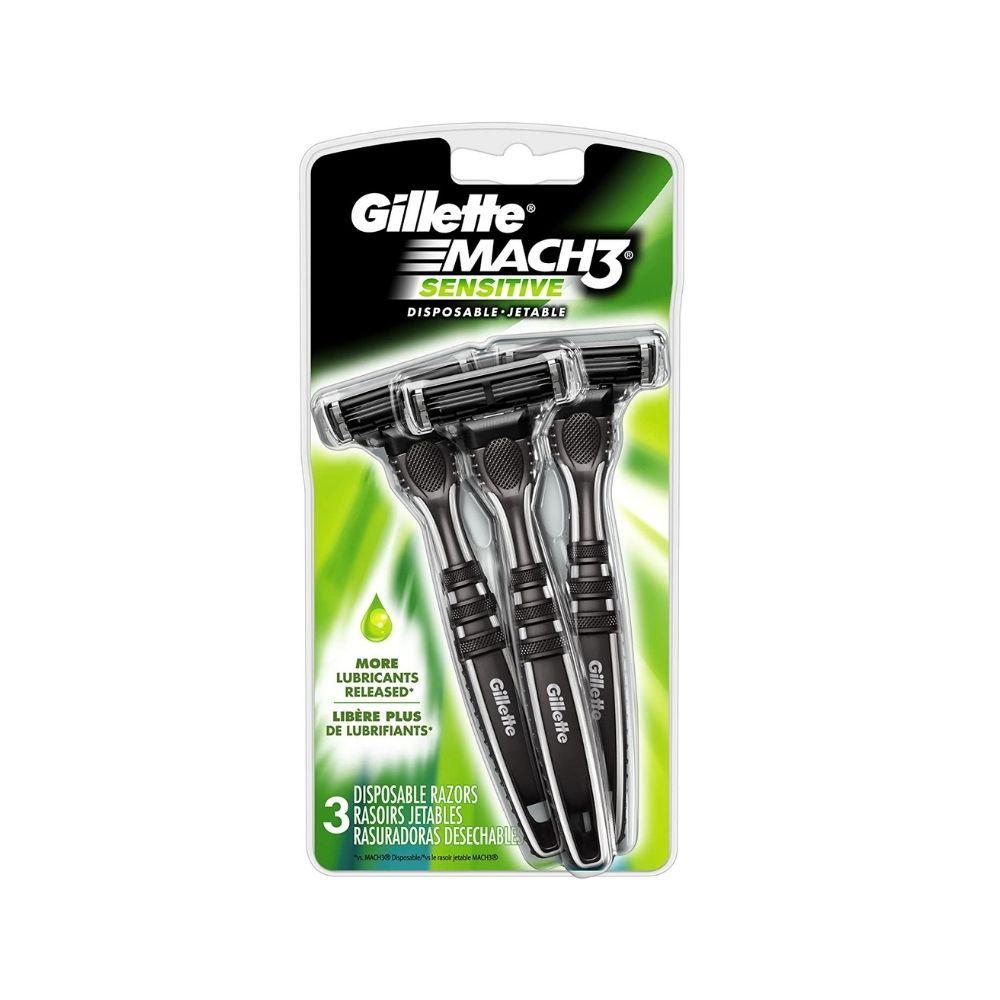 Afeitadora Desechable Gillette Mach3 3Und - Madison Center