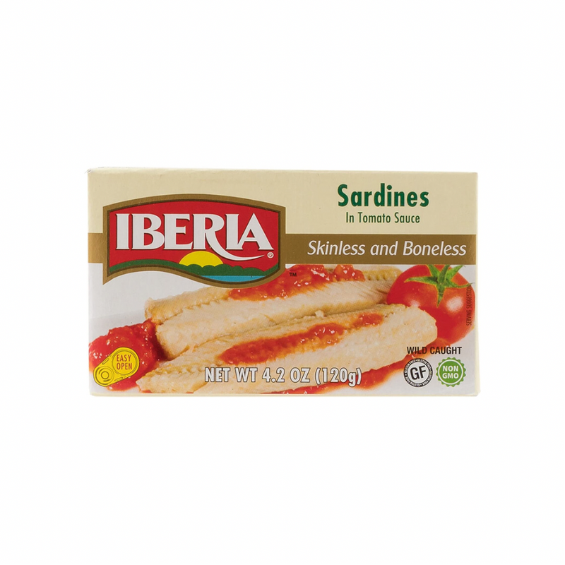 Sardinas Iberia en Salsa de Tomate 120 gr