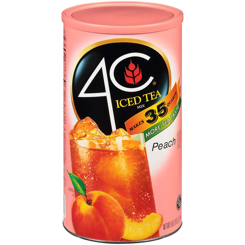 Iced Tea Mix 4C Peach 2.34kg - Madison Center