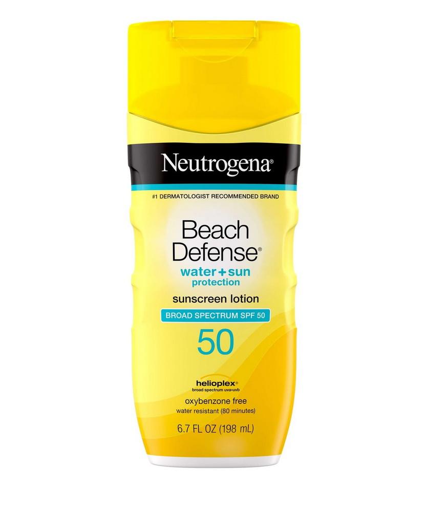 Protector Solar Neutrogena Beach Defense Locion SPH 50 184gr - Madison Center