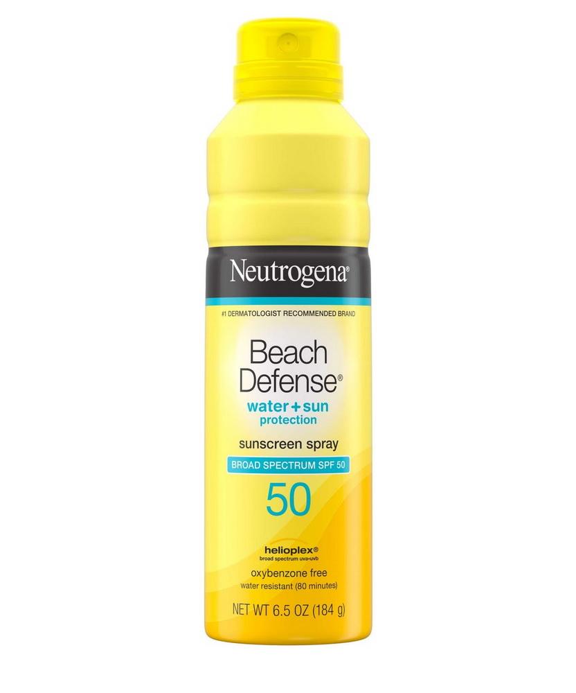 Protector Solar Neutrogena Beach Defense Spray SPH 50 184gr - Madison Center