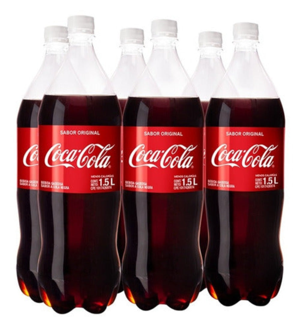 Coca-Cola Original 6 Unidades de 1.5 Lt