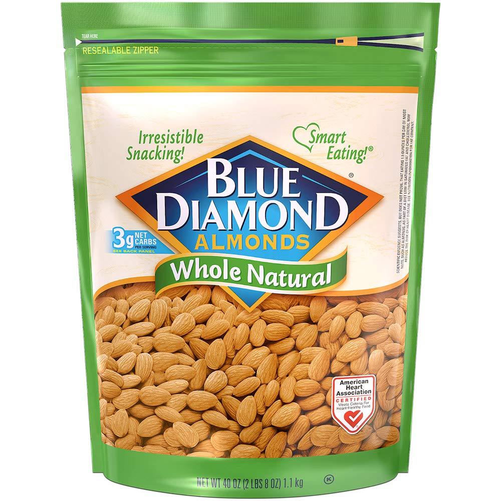 Almendras Blue Diamond Whole Natural 11kg - Madison Center