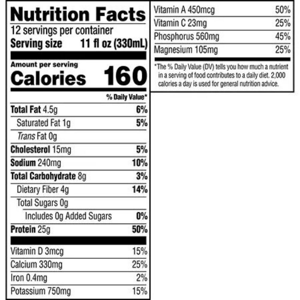 Batido de Proteína Muscle Milk Zero Sugar Chocolate 330ml - Madison Center