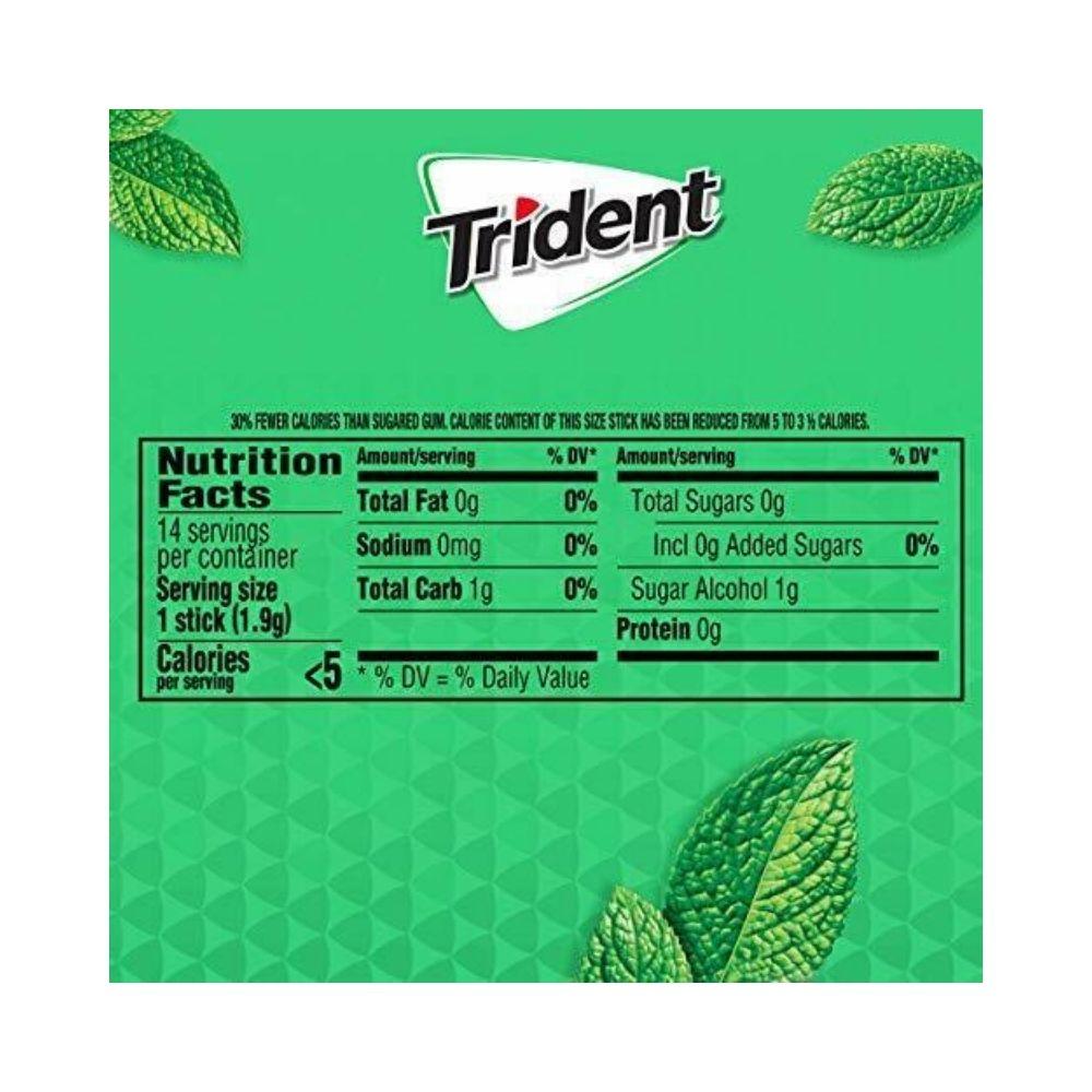 Chiclets Trident Original 14 Und - Madison Center