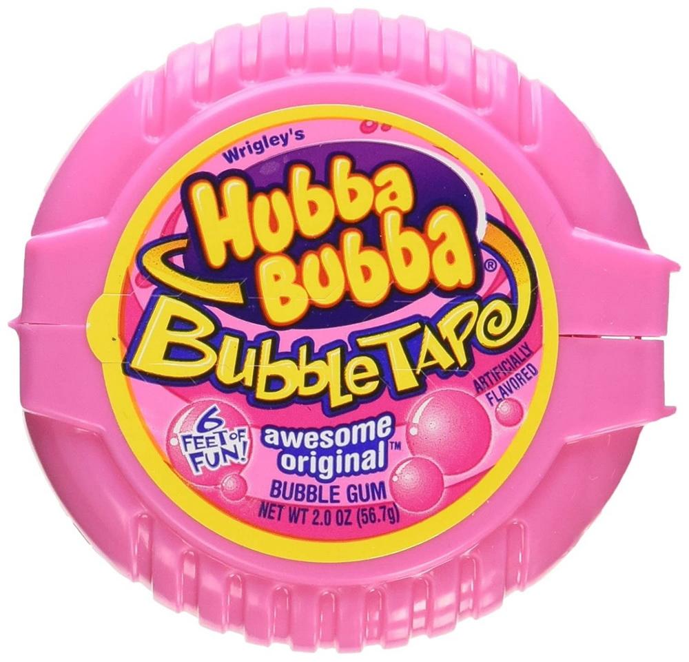 Chicle Hubba Bubba Bubble Tape Awesome Original 56.7gr - Madison Center