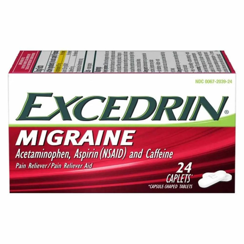 Excedrin Migraine 24 comprimidos - Madison Center