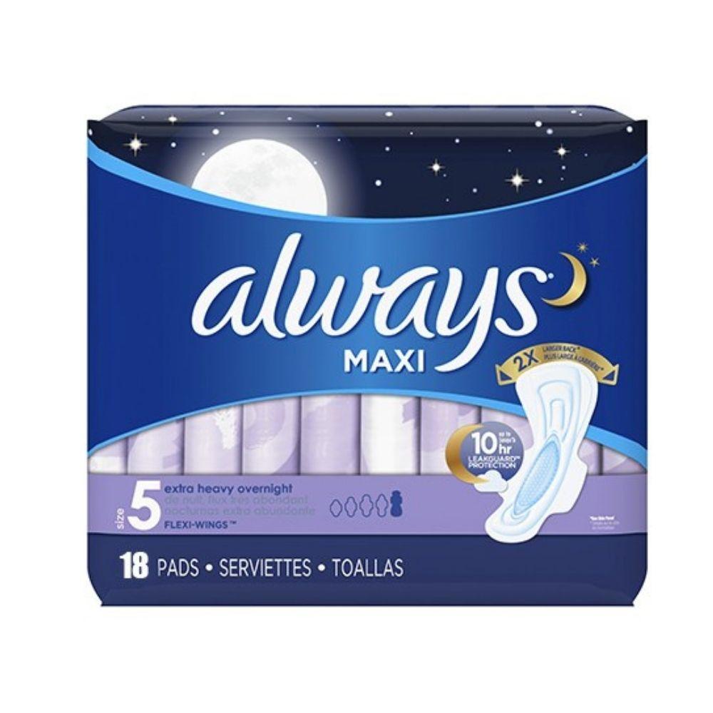 Toallas Sanitarias Always Maxi 18und - Madison Center