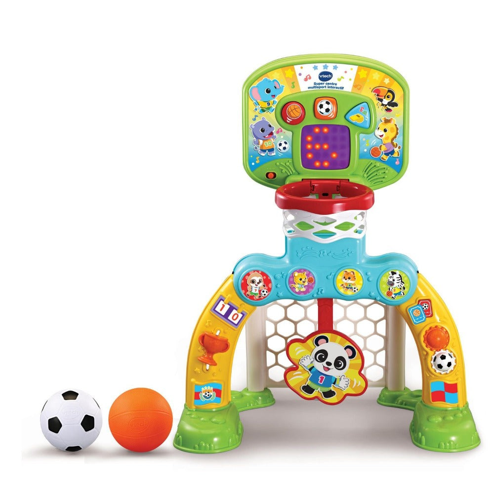 VTech Count and Win Sports Center Toddler Basketball and Soccer Smart Toy