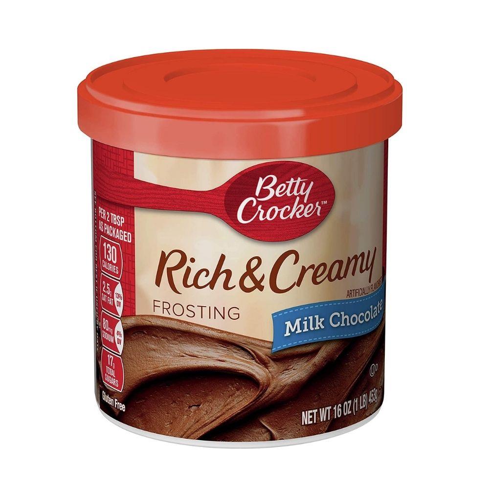 Frosting Betty Crocker Rich & Creamy Milk Chocolate 453 gr