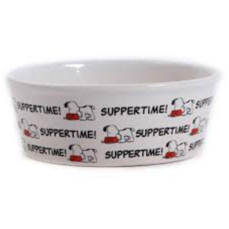 Bowl de Comida para Mascota Snoopy Suppertime13cm - Madison Center