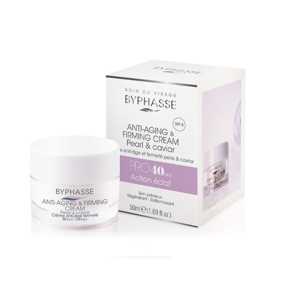 Byphasse Anti Aging & Firming Cream 40 años Pearl & Caviar 50ml