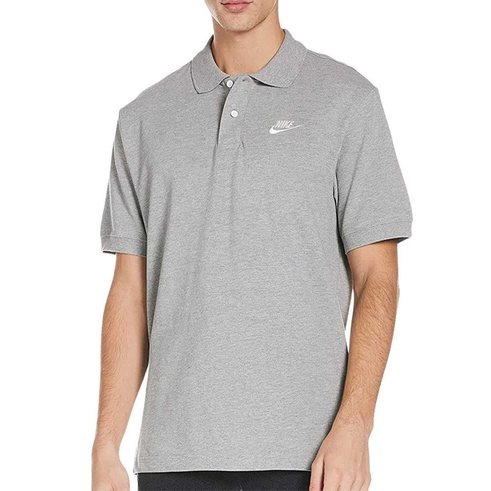 Nike Chemise de Algodón Para Caballero Color Gris