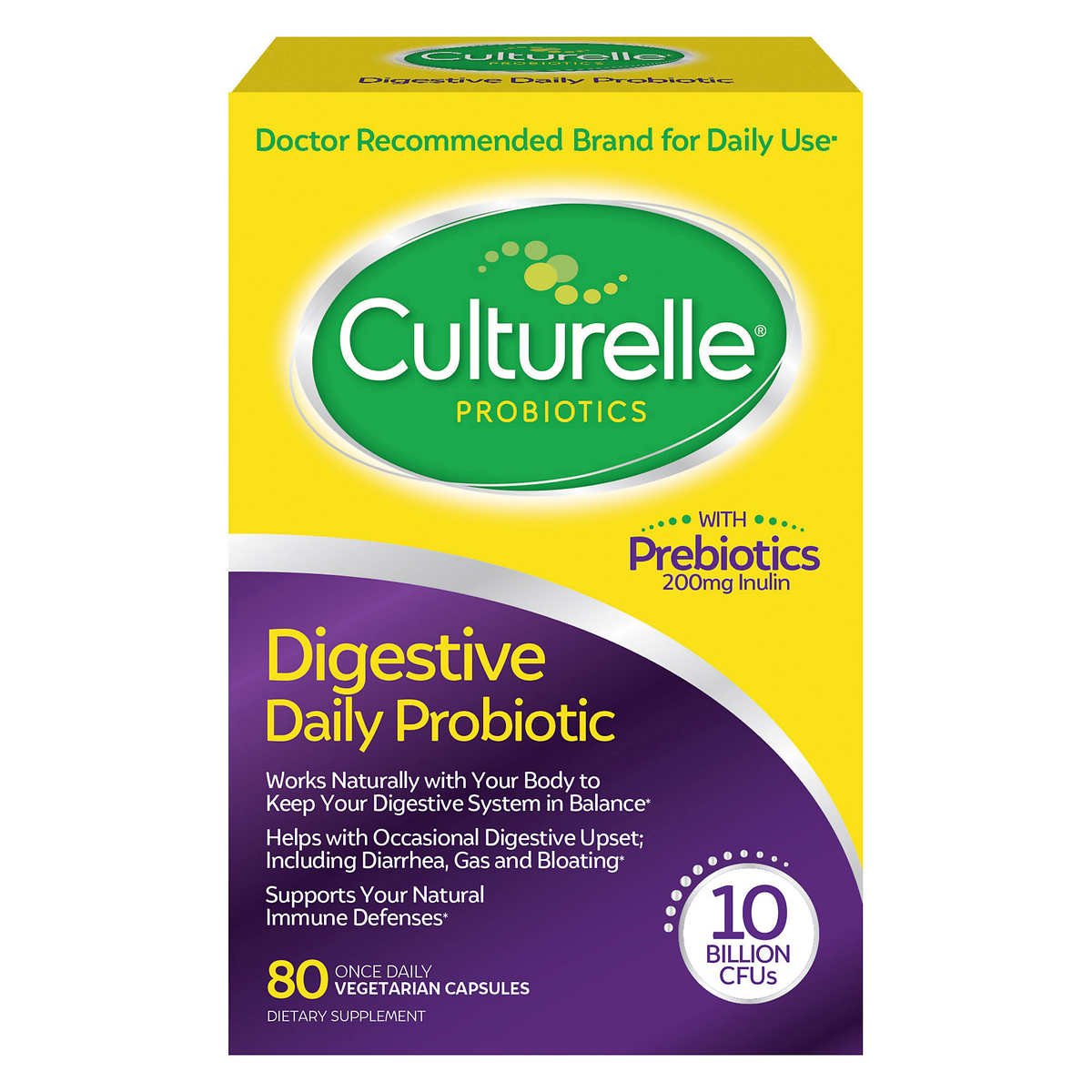 Probiotic Culturelle Digestive 80 Capsulas