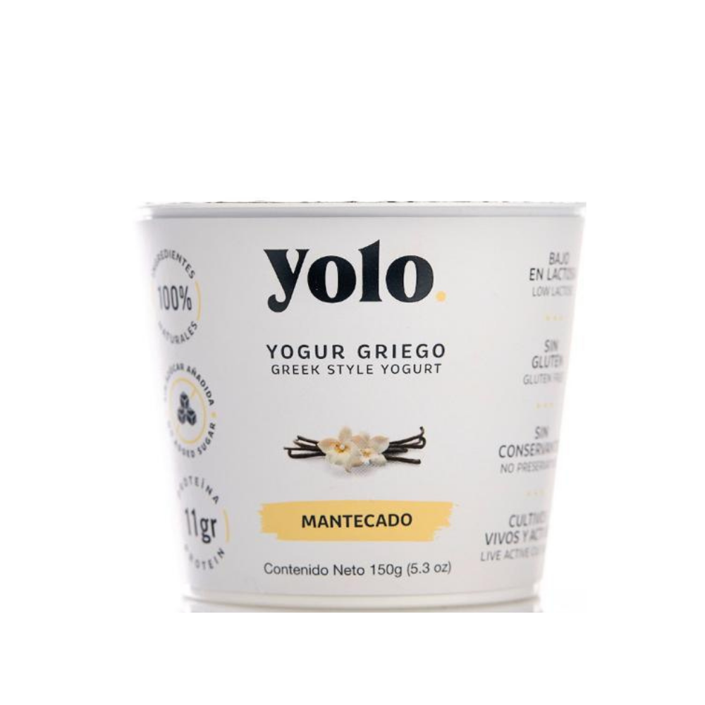 Yogurt Griego Yolo Mantecado150 gr