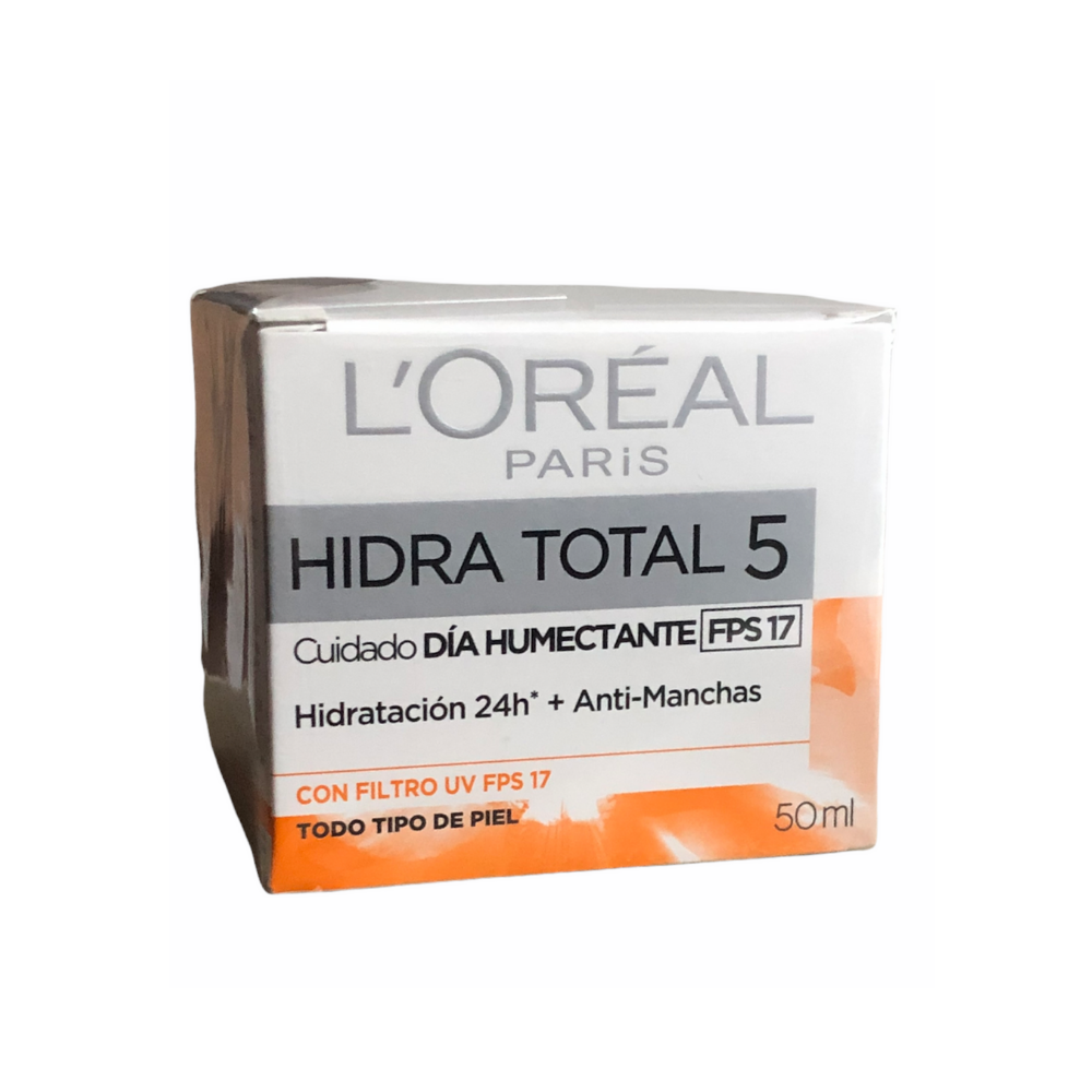 Crema Loreal Anti Mancha Humectante HidraTotal 5 de 50 ml