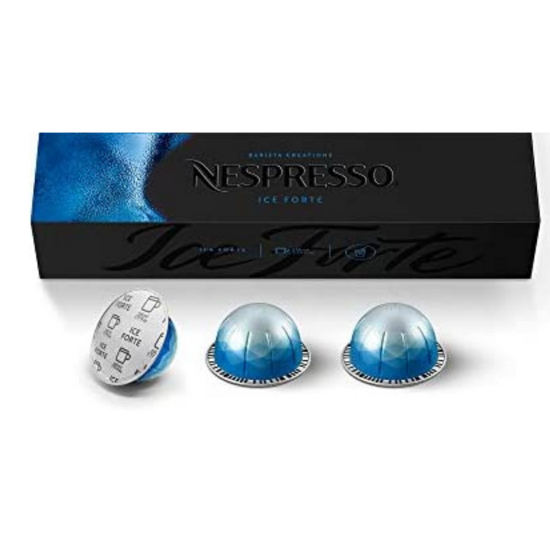 Nespresso Capsules VertuoLine Ice Forte Glace 10 Und
