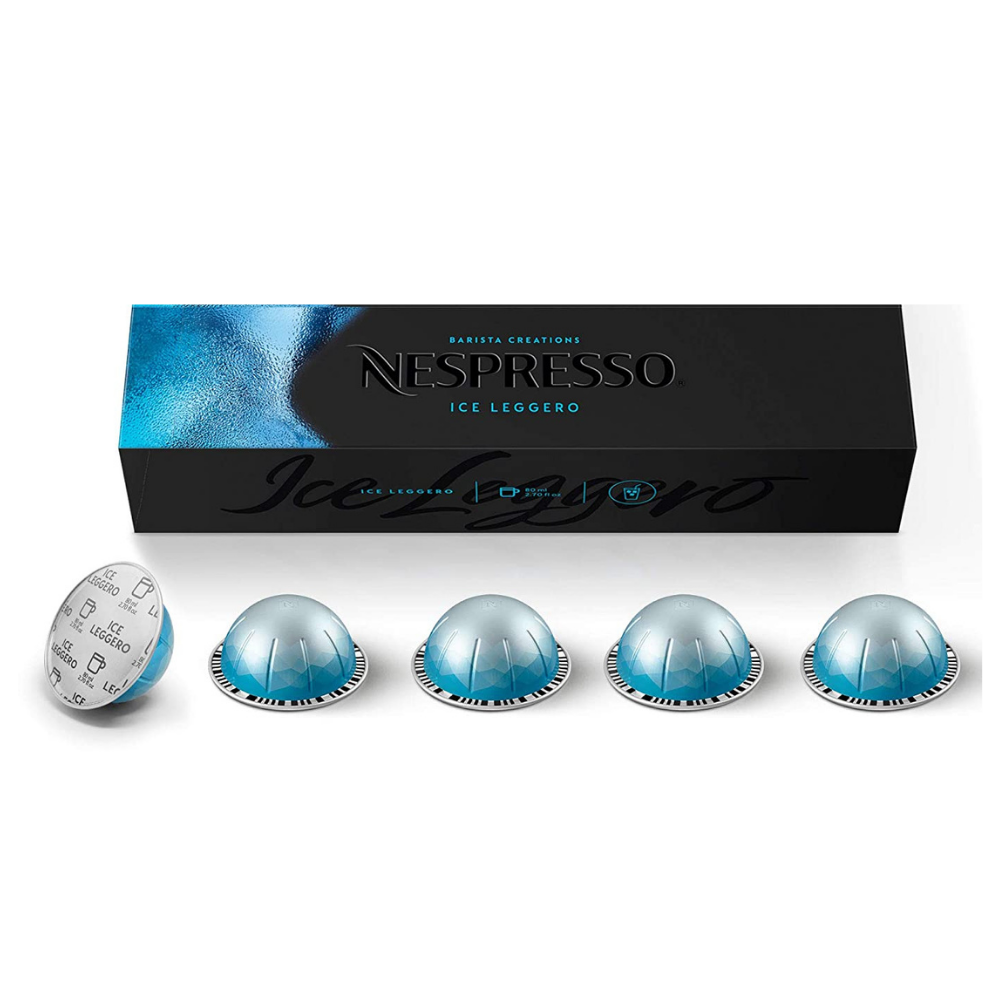 Nespresso Capsules VertuoLine Ice Leggero Glace 10 Und