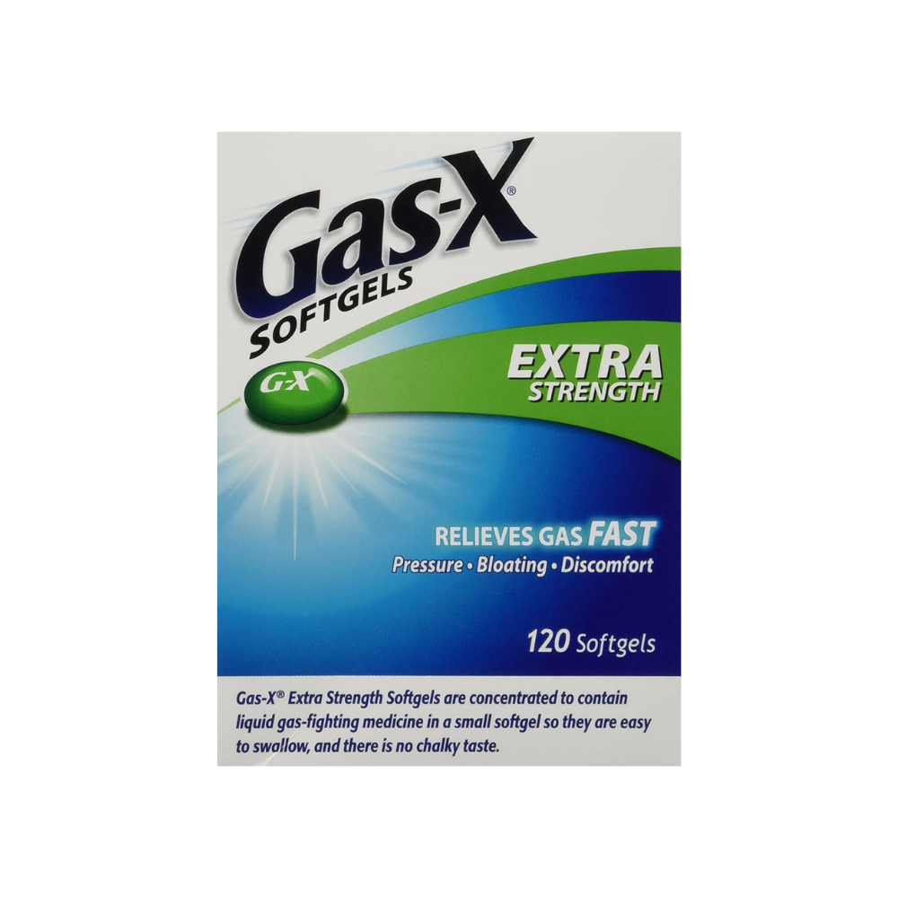 GasX Extra Antiflatulento 120 capsulas blandas