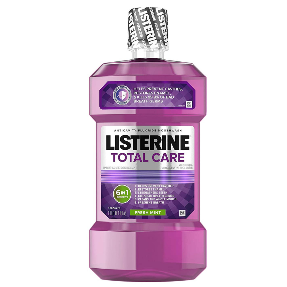 Enjuague Bucal Listerine Total Care Fresh Mint 1L - Madison Center