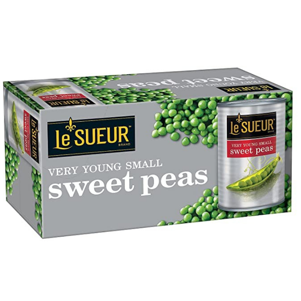 Petit Pois Le Sueur Guisantes 8 Latas Sweet Peas 425 gr c/u