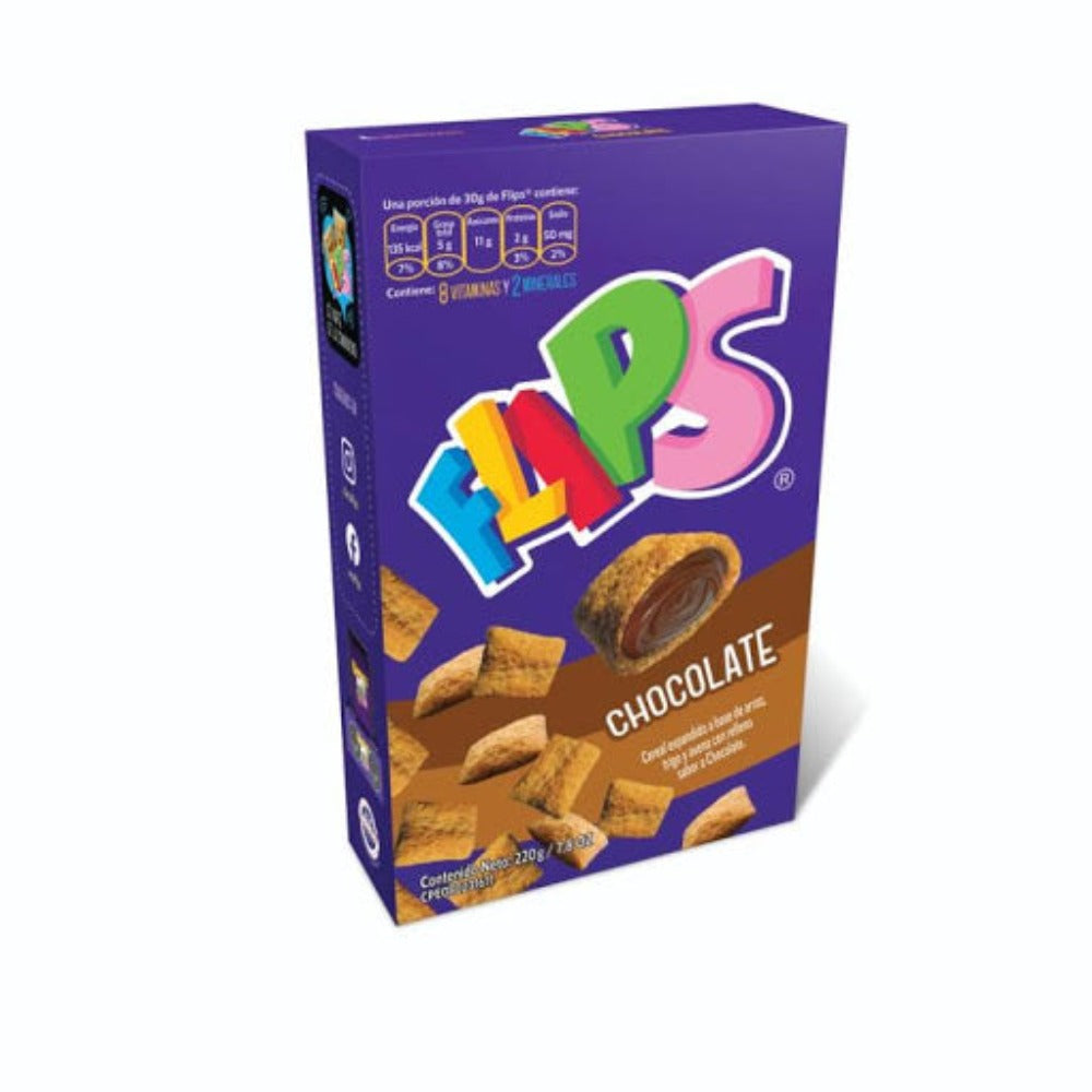 Flips de Chocolate 220gr