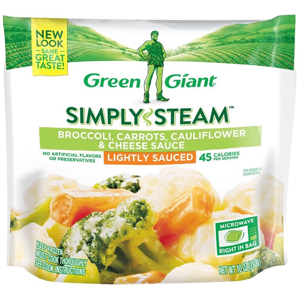 Brocoli, Zanahoria y Coliflor Green Giant Cheese Lightly Sauced 283 gr