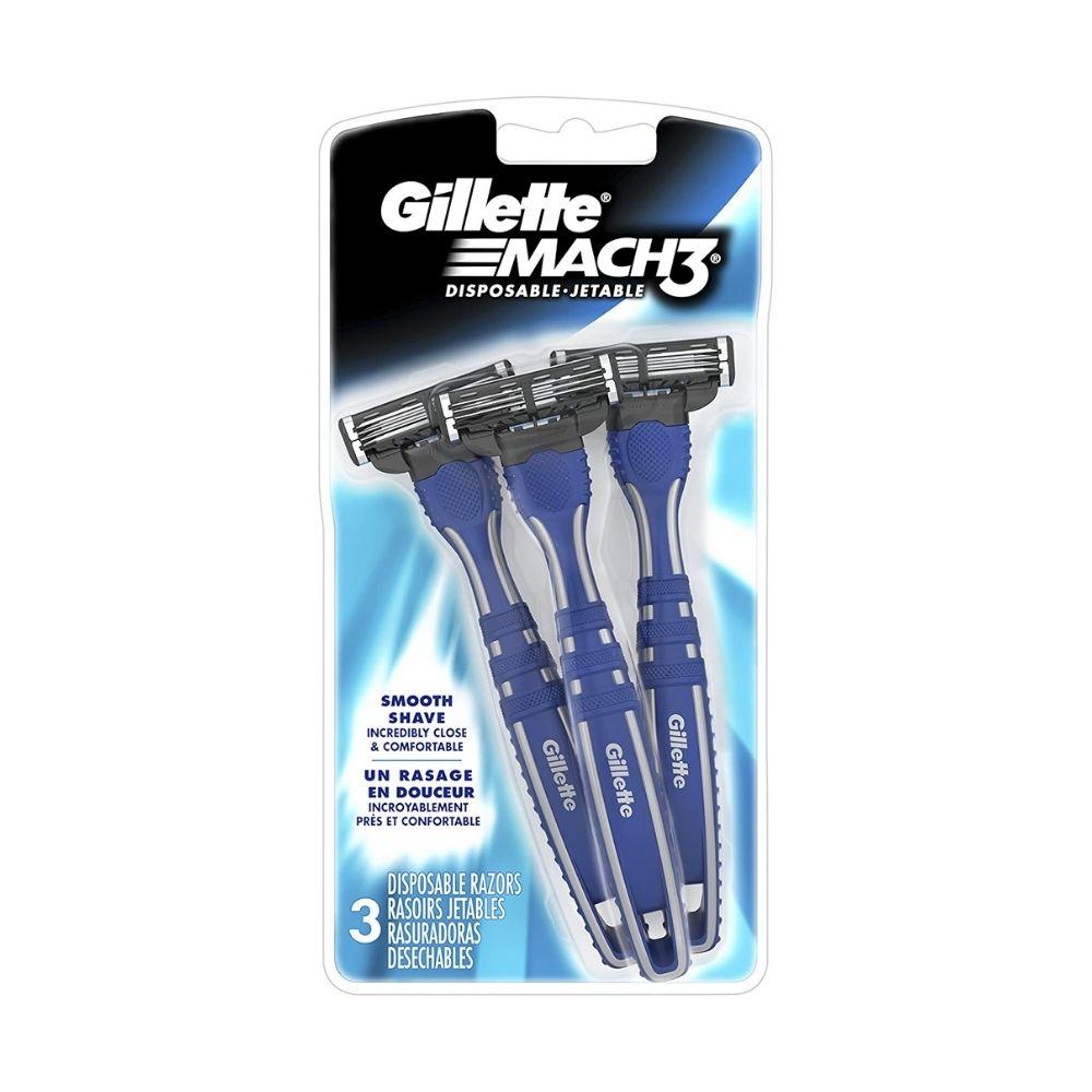 Gillette Afeitadora Desechables Mach3 3 Und