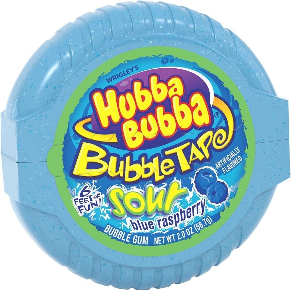 Chicle Hubba Bubba Bubble Tape Blue Raspberry 56.7gr - Madison Center