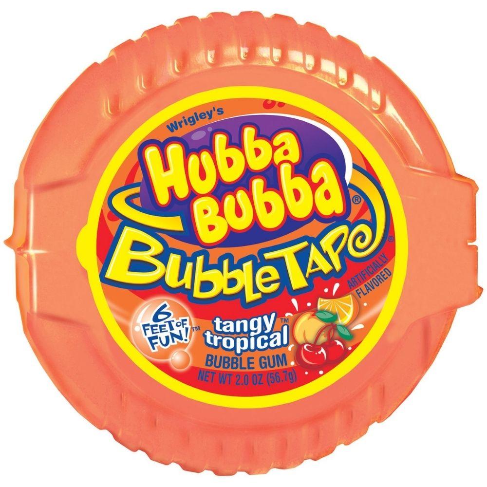 Chicle Hubba Bubba Bubble Tape Tangy Tropical 56.7gr - Madison Center