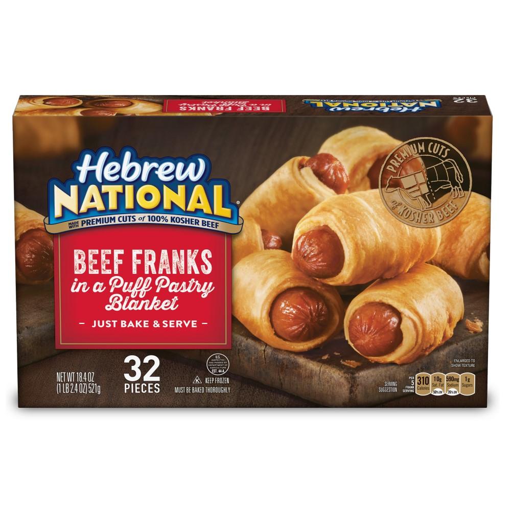 Salchichas Hebrew National in a Puff Pastry Blanket 521 gr