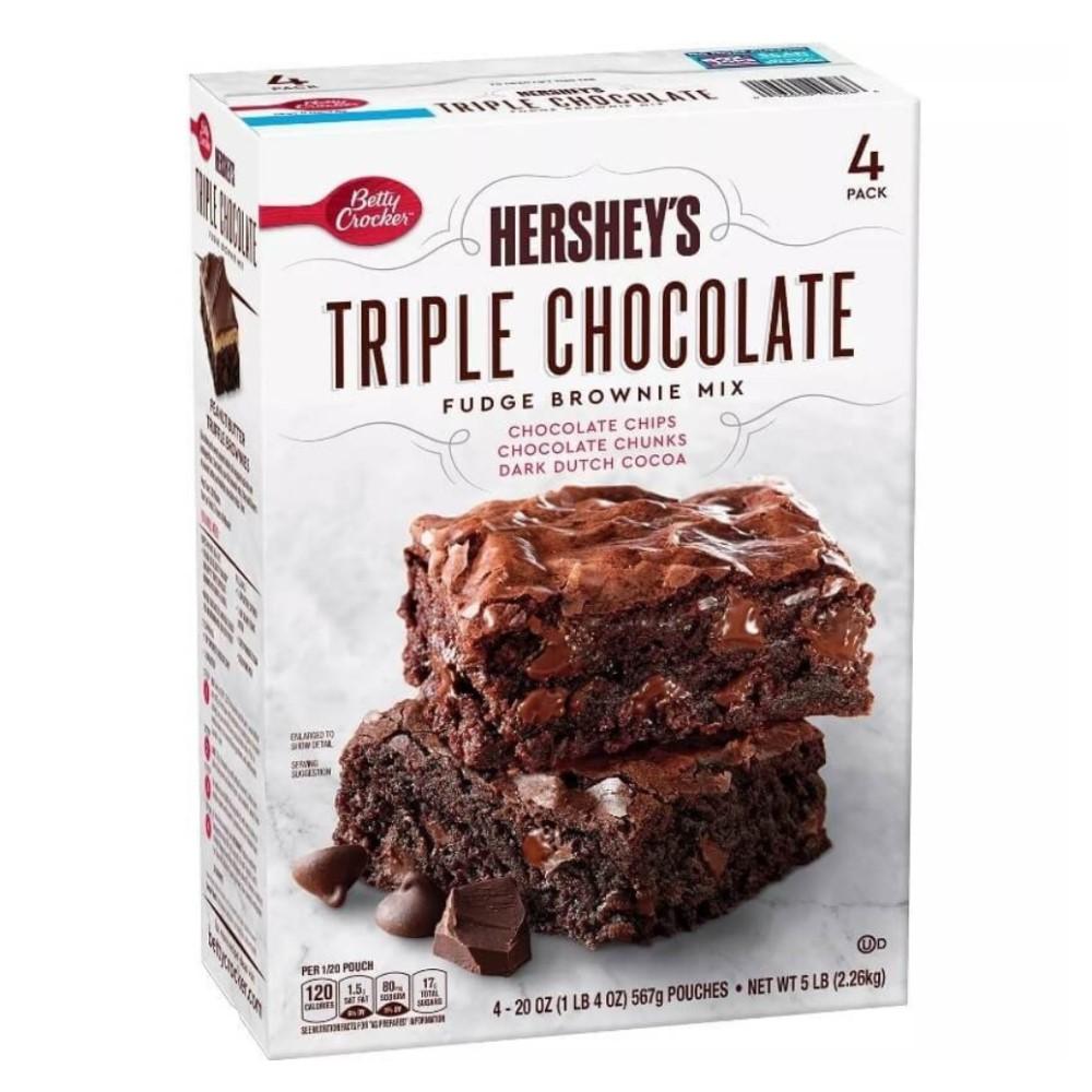 Hershey's Triple Chocolate Mezcla para Brownie 2.26 kg