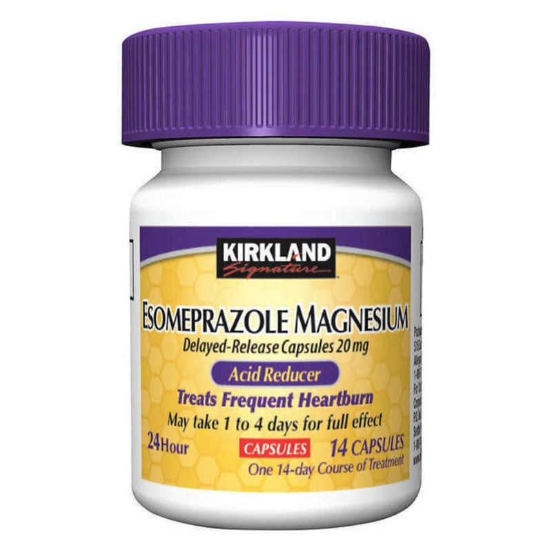 Esomeprazole Magnesium Kirkland Acid Reducer 20mg 14 Capsulas