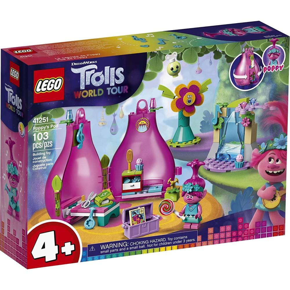 LEGO Trolls World Tour Poppys Pod 103 piezas - Madison Center