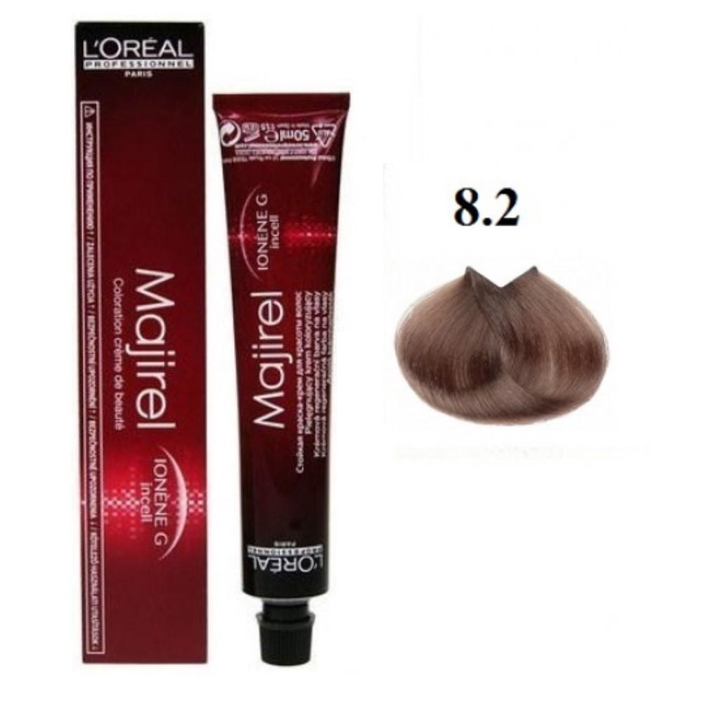 Tinte Loreal Majirel 8.2 Rubio Claro Irisado 50 ml