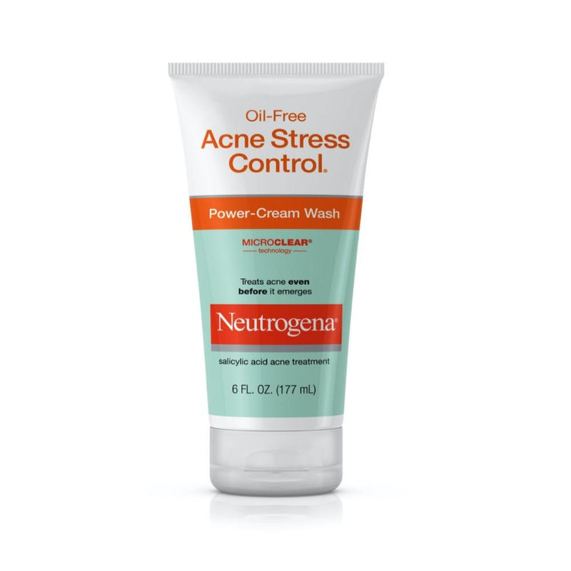 Crema Limpiadora Neutrogena Acne Stress Control 177 ml