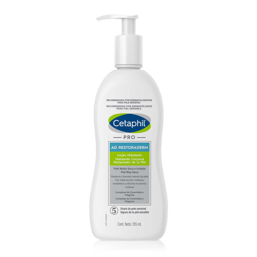 Cetaphil AD Restoraderm Hidratante Corporal Restaurador Piel Muy Seca 295ML